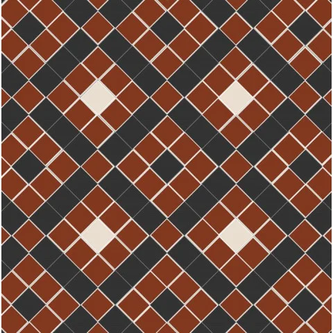 Exeter Black Red and White