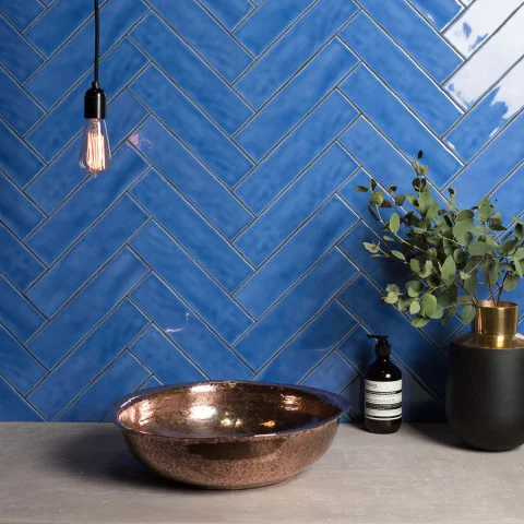 Agapanthus Cosmopolitan Field Tile (wall)