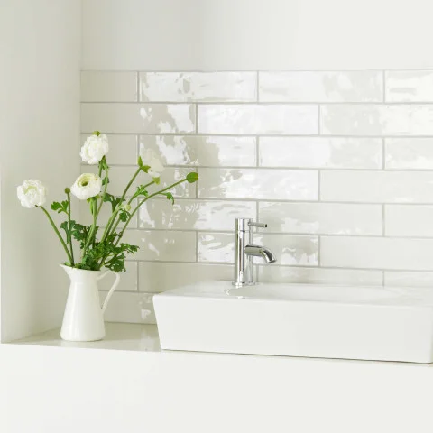 China White Cosmopolitan Field Tile (wall)