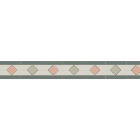 Clare Carnation Pink, Chester Mews, Dover White & Revival Grey