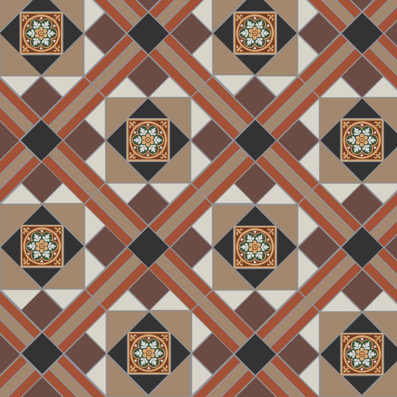 Lindisfarne_Black_Brown_Regency_Bath_Red_White_Livingstone